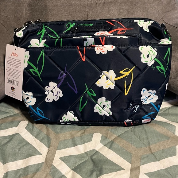 Lug, Flare 2, Bright Floral. NWT, Two straps included - Picture 5 of 7